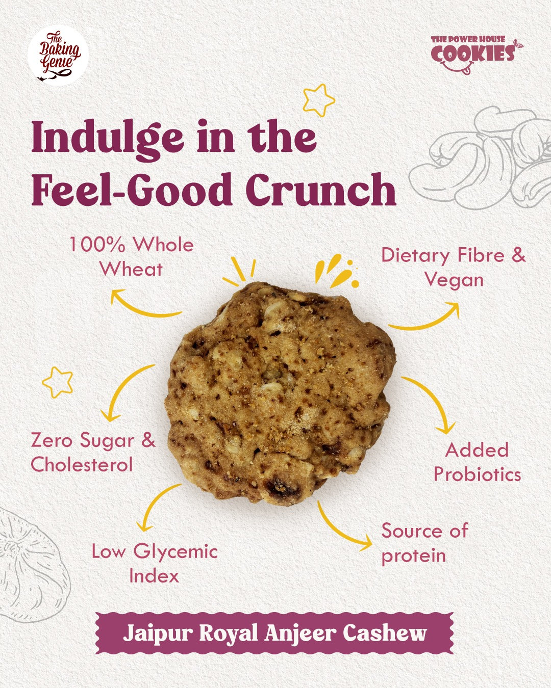 Royal Jaipur Cashew Anjeer | 200g